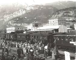 Prima guerra mondiale, partenza dalla stazione di Trento